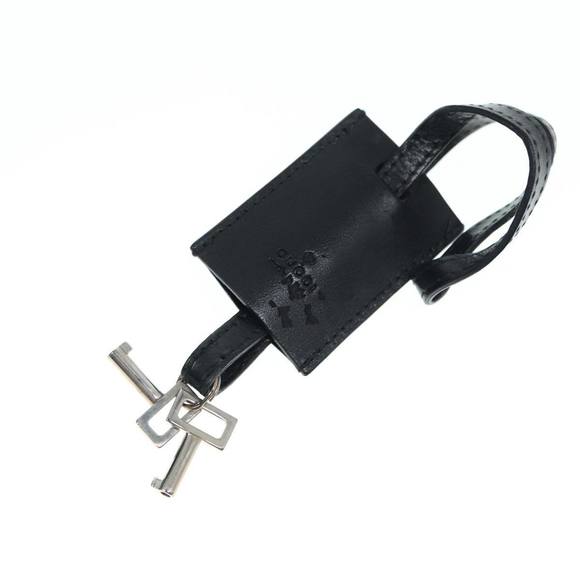 GUCCI GG Canvas Business Bag Black Silver 015 3708 Auth ki4743 - Picture 16 of 16